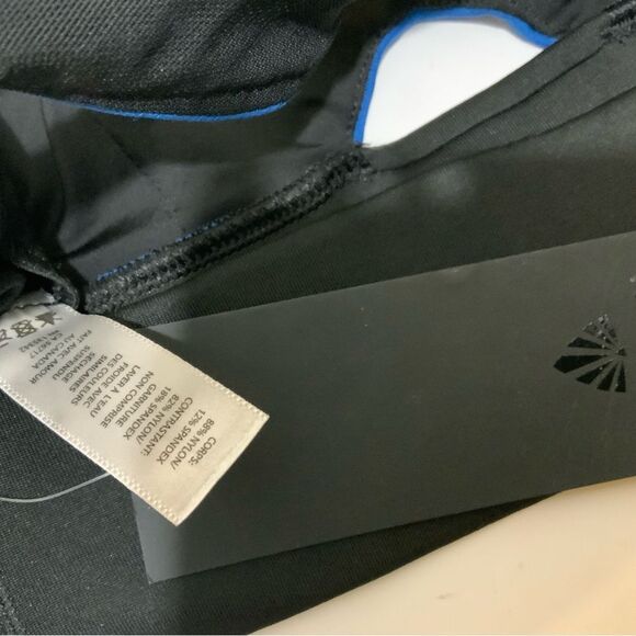 NWT MICHI  Sports Bra Blue and black size L - Picture 7 of 10